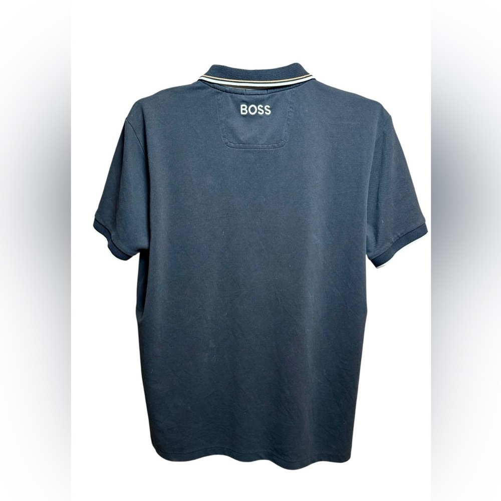 Boss Men's Black Polo Shirt - Picture 3 of 8